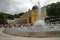 Der "Singende Brunnen" von Marienbad