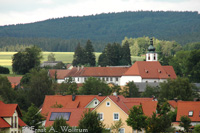 Blick über Pfarrei Wondreb